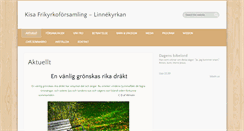 Desktop Screenshot of kisafrikyrka.se